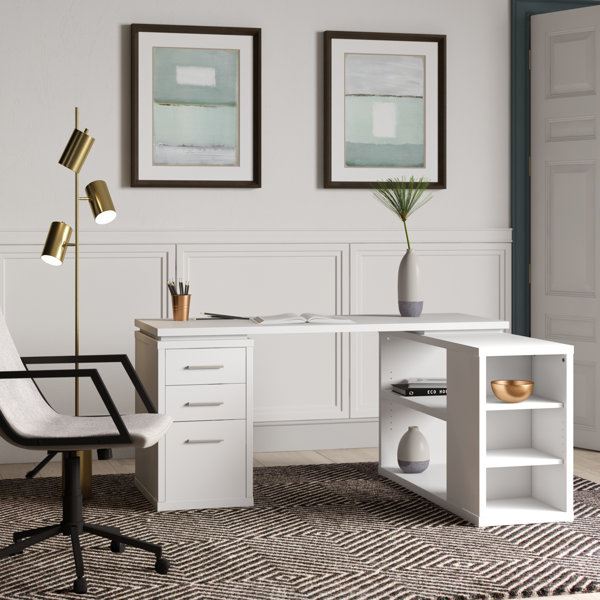 45 Inch Office Desk L Shaped Wayfair